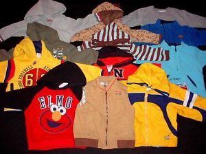 Baby Boy Tops Over Coat Sweater Jacket 12 18 Months Fall Winter Clothes Lot