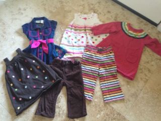 Baby Girls 12 18 Months Gymboree Carter's Baby Gap Clothing Lot of 6 EUC