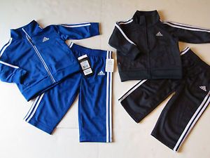 Adidas Infant Boys 2 Piece Baby Jogging Track sweat Suit Outfit Set