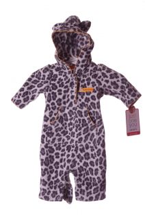 Baby NB Infant Cheetah Cat Halloween Costume Kitten Outfit Body Suit Newborn New