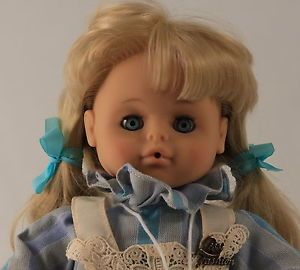 Vintage Talking Lissi Doll "Cry Baby" Original Clothes w Germany Battery Op