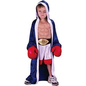 Li'L Champ Costume Baby Boxer Boxing Halloween Fancy Dress