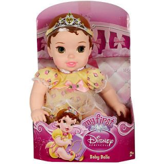 Disney Princess Baby Belle Beauty and The Beast Doll My First Doll Gift Toy 2 NW
