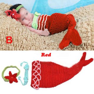 Newborn Baby Infant Aminal Knit Costume Photography Prop Crochet Beanie Hat Cap