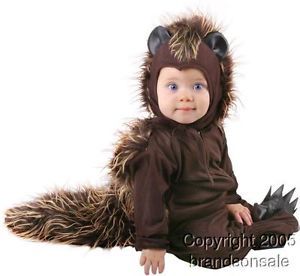 Infant Toddler's Porcupine Halloween Costume 24 Months