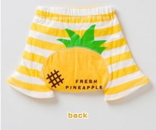 6 36M Cute Fruit and Animal Baby Costume Shorts