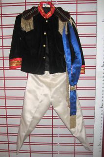 Super Deluxe Prince General Child Costume Velvet Halloween Limited Edition RARE