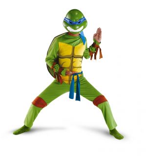 Teenage Mutant Ninja Turtles Leonardo Classic Costume Child New