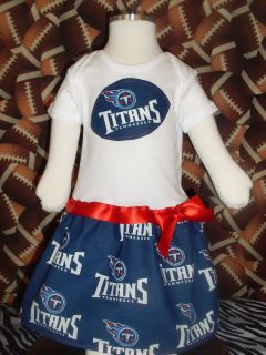 Tennessee Titans Infant Baby Girl Dress Sizes 0 12 Months