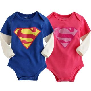 Vaenait Baby Newborn Toddler Girl Boy 's Hero Bodysuit Onepiece "Super Baby"