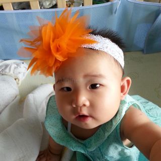 Headband Lace Baby Flower