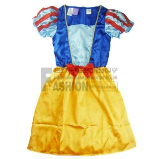 Baby Halloween Xmas Deluxe Snow White Costume Princess Birthday Party Dress 3T