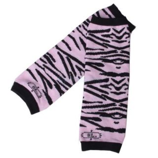 Kids Toddlers Zebra Stripes Leggings Leg Warmers Socks for Age 0 6Y Pink Black