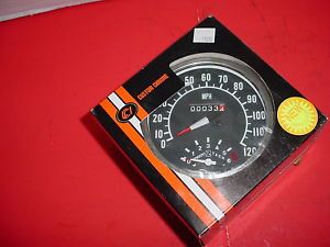 Harley Davidson Custom Chrome Speedometer Tachometer 2 1 Ratio