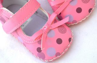 Mary Jane Pink Kids Toddler Baby Girl Shoes Size 1 2 3