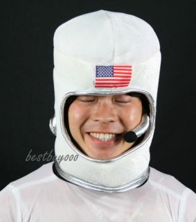 Halloween Astronaut Costume Space Helmet Hat Mask M84