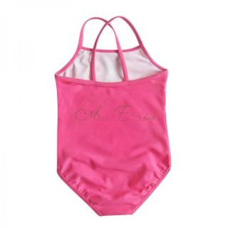 Girls Kids Peppa Pig Floral Swimsuit Swimwear Bathing Suit One Piece Swim Sz 5 6