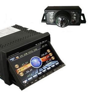7" 2Din HD Touch Screen Car Radio CD DVD Player Bluetooth Stereo Rearview Camera