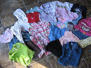 Lot O Size 2T Girl Clothes Read Spring Winter 26 PC Old Navy Baby Gap Gymboree