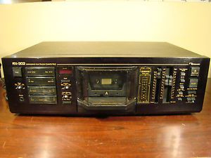 Nakamichi RX 202 Unidirectional Auto Reverse Cassette Tape Deck Player RX202