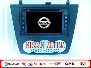 Android Nissan Altima Car DVD 07 2012 Altima Android Car DVD Player iPod BT GPS