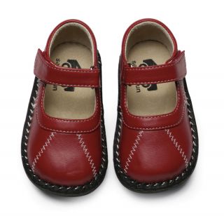 See Kai Run Baby Girls Red Mary Jane Shoes Size 3 $42