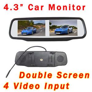 4.3 Rear View Mirror Monitor
