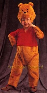 Disney Deluxe Winnie The Pooh Halloween Costume Jumpsuit Toddler 15162