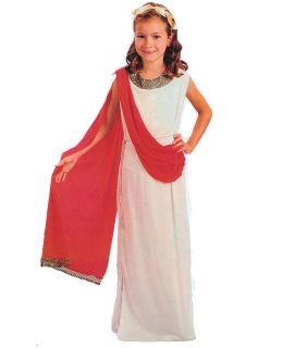 Child Girls Roman Toga Greek Goddess Fancy Dress Costume Headpiece 3 Sizes