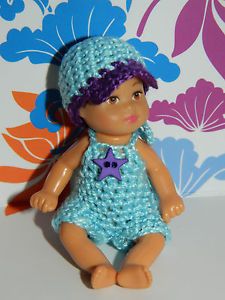 Crochet Krissy 2 5" Barbie Baby Outfit Clothes