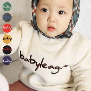 Made in Korea Unisex Girl Baby Infant Cotton Clothing Banibani Suit Oatmeal M