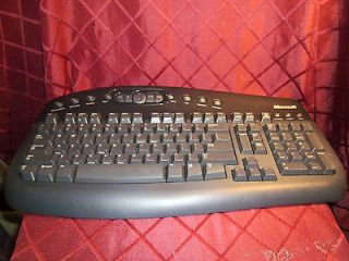 Microsoft Wireless Multimedia Keyboard 1 1 Model 1014 Free Fast Shipping