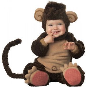 Lil' Monkey Costume Baby Toddler Deluxe Quality Halloween Fancy Dress