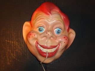1950 Vintage Hard to Find Howdy Doody Chalkware String Holder Excellent Look