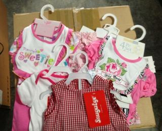 New Lot of 13 Pieces Baby Girl Clothes 3 6 Months 6 MO BabyGear Snugabye Vit