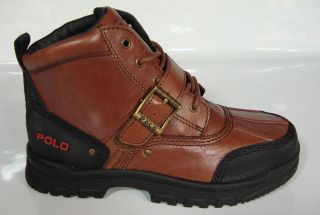 Polo Ralph Lauren Boys Tyrek 2 Waterproof Winter Boot 97263 Brown Select Size