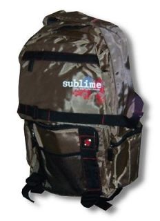 New Authentic Sublime Flowers Back Pack School Bag Backpack
