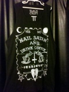 Blackcraftcult Black Craft Cult Tank Top Coffee Bag Goth Evil Satan OC Bro