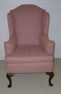 Biggs Antique Furniture Company Queen Anne Wing Chair