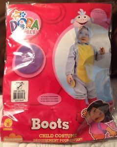 Dora The Explorer Boots Costume Size 2 4 for 1 2 Years 