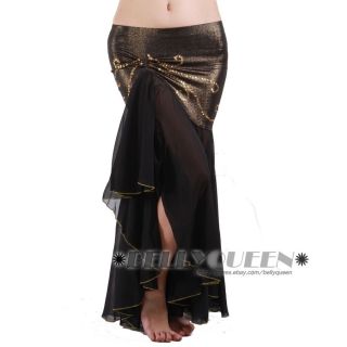 Sexy Belly Dance Elastic Fishtail Skirt 9Colors In