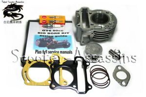 80cc Big Bore Cylinder Kit for Kymco Scooters