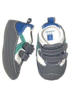Boys Infant Soft Sole Shoes w Velcro Straps Joby Rocker Baby Sneakers Carters