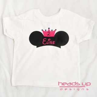 Minnie Mouse Birthday Shirt Girl Baby Disney Minnie Onesie Kid Princess Adult