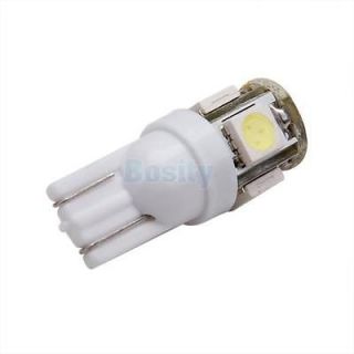 2 Super Bright White T10 168 194 SMD 5 LED Car Park Side Light Lamp Bulb DC 12V