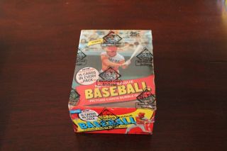 1980 Topps Baseball Unopened Wax Box 36 Ct Bbce Cello Wrap