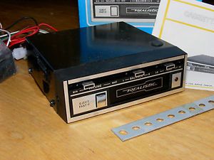 Vintage Realistic Stereo Car Cassette Player Under Dash Car Stereo 12 1803A
