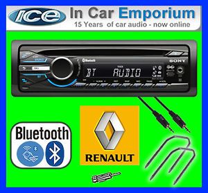Renault Clio Car Radio Stereo CD  Player Sony Mex BT2900 Bluetooth Aux In