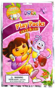 Dora The Explorer Play Pack Fun Book Crayons Stickers