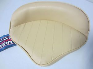 Wise New Fishing Pro Casting Seat Boat Bike Butt Chair Tan Sand